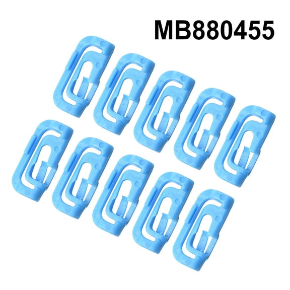 BAMILL 10x Windshield Molding Retainer Clips For Mitsubishi Lancer Montero MB880455
