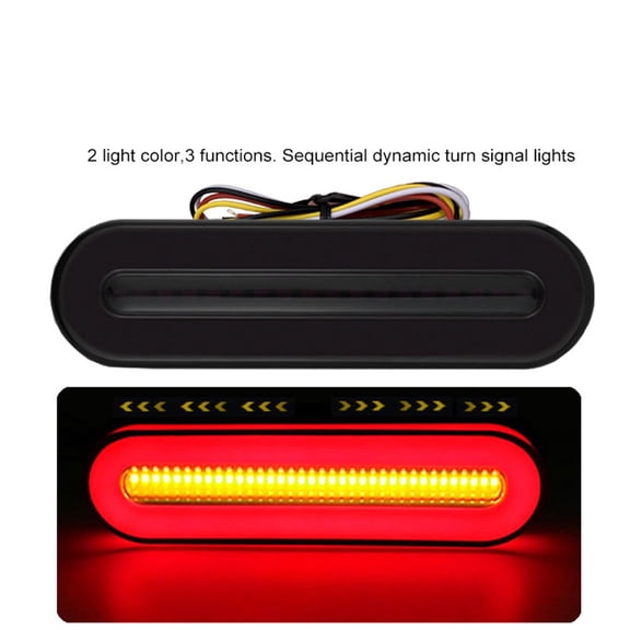 BAMILL 12V Truck LED Tail Light Rear Lamp Indicator for Trailer Truck Car Taillight