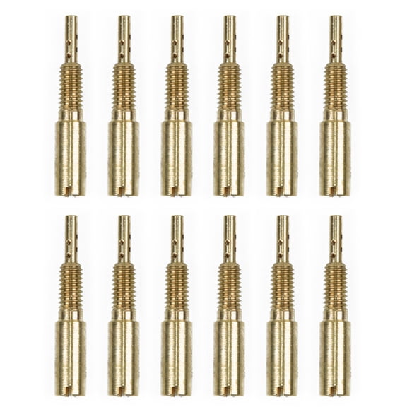 BAMILL 12pcs New Sub-injectors Pilot Jets Slow Jet 10-37.5 For Mikuni Carb VM28 /486