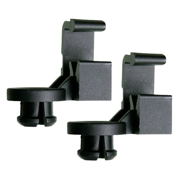 BAMILL 2 pcs Black Car Hood Support Prop Rod Clips Grommet for Mazda