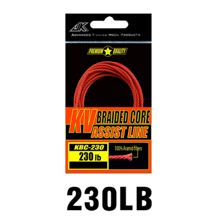 BAMILL 230LB Braided 8 Strands Fishing Assist Line PE Hollow Core Hook  Binding Rope 