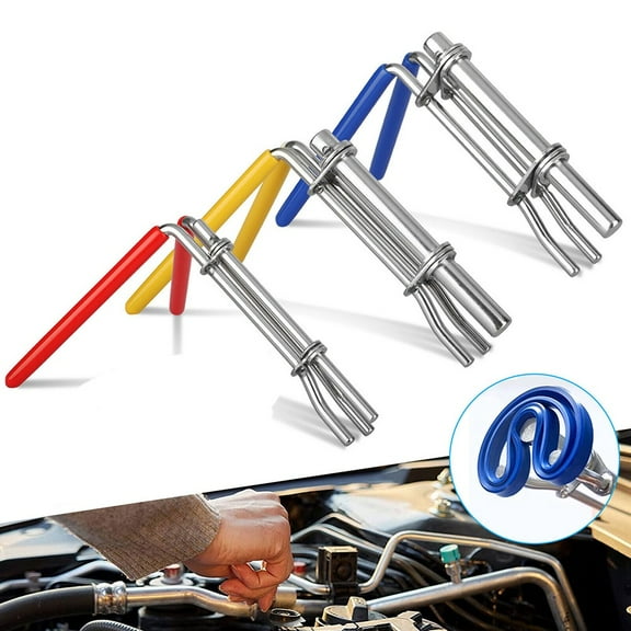 BAMILL 3Pcs Hydraulic Cylinder Piston Rod Seal U-cup Installation Tool Kit Set Universal