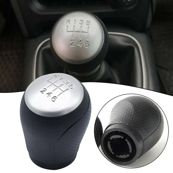 BAMILL 6 Speed Gear Shift Knob For Nissan Juke F15 X-trail T31 Qashqai J10 2007-2019