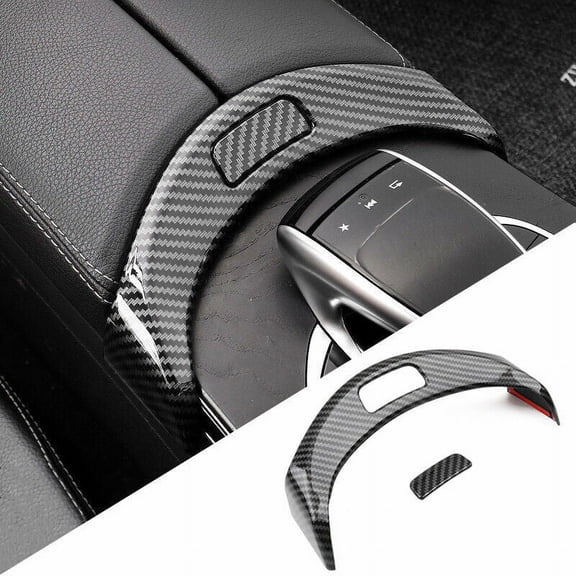 BAMILL Car Armrest Box Button Frame For Mercedes Benz C Class W205 GLC X253 2015-2020