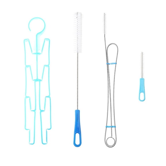 BAMILL Complete Cleaning Set For Hydration Bladders Brushes For Bags Tubes & Valves Cleaning Tool Camping Supplies