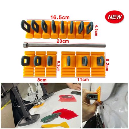 BAMILL Dent Removal Glue Tabs Auto Body Kit Paintless Dent Repair Tool Glue Tabs Set