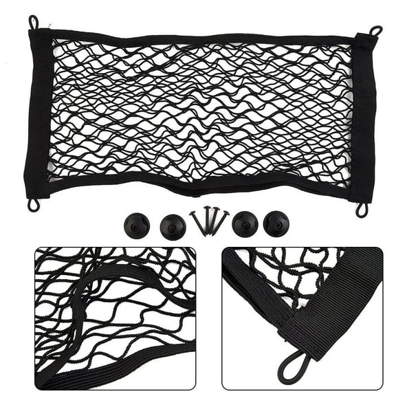 BAMILL Extra Large Elastic Storage Net for Cargo Van Motorhome Mobile Home Caravan Boat