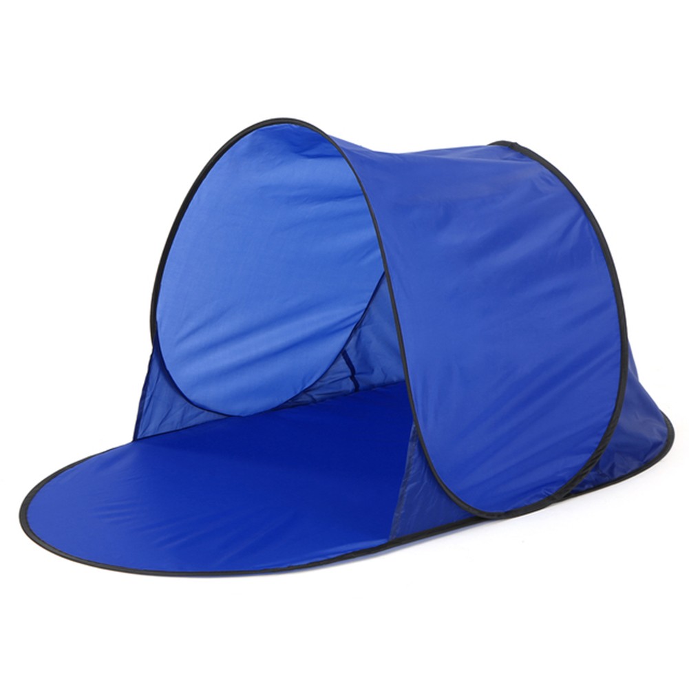 Alvantor Beach Tent Pop Up Portable Sun Shade Shelter - 4 Person, Blue, UV Resistant (78x47x53")