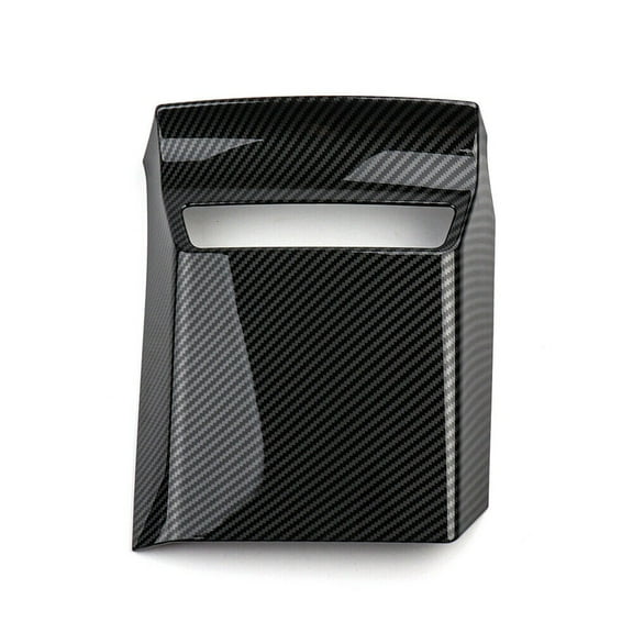 BAMILL For Kia EV6 2022 2023 Carbon Fiber Style Car Front AC Vent Outlet Cover Trim