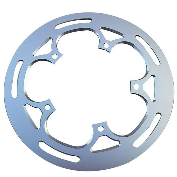 BAMILL Guard for Bike Chainrings Compatible with For BCD 130mm Sizes Available Silver