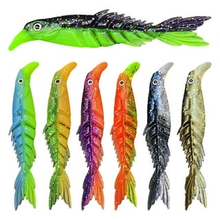 Gambler Big GZ Segmented Paddle Tail Swimbaits (Tennessee Retriever, 8  inch) 