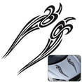 thumbnail image 1 of BAMILL Racing Hood Stripes Decal Vinyl Stickers for Car SUV Truck Universal Black, 1 of 1