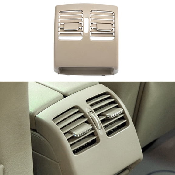 BAMILL Rear Air Grille AC Outlet Air Vent for Mercedes C Class W204 2007-2013 Beige