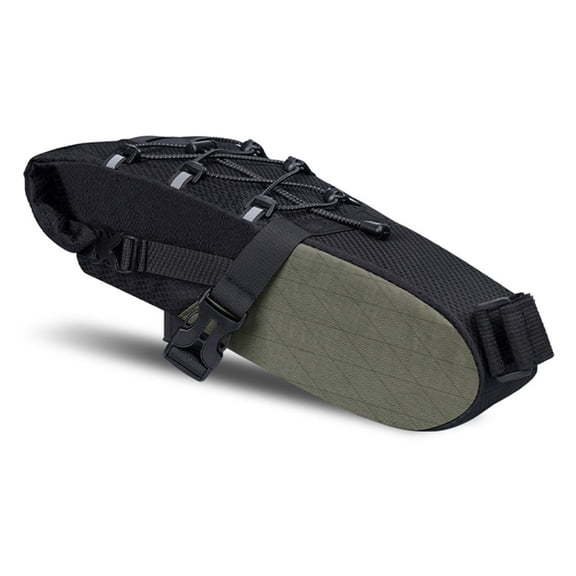 BAMILL Saddle Bags for Bikes Spacious 5 8L Capacity Designed to Keep Items Dry green
