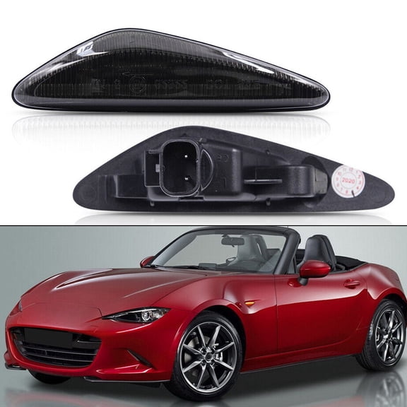 BAMILL Smoke Dynamic LED Side Indicator Light For Mazda MX5 ND 6 5 RX-8 For Fiat 124