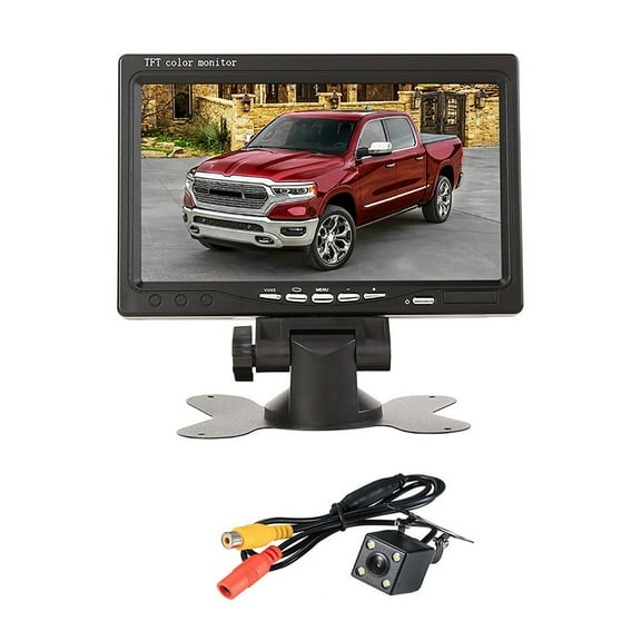 BAMILL Truck Tractor Lorry IR Rear View Reversing Camera and 7" LCD Backup Monitor Kit