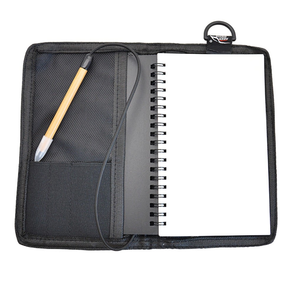 BAMILL Underwater Notebook Scuba Diving Writing Pad With Pencil Clip Waterproof Notepad