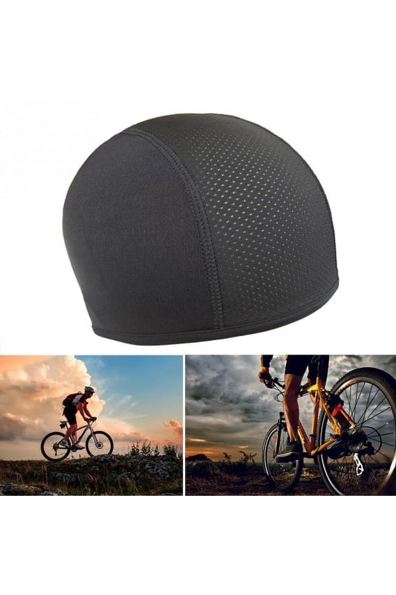 Unisex Quick Drying Hat Cycling Skull Cap Bike Motorbike Under Helmet Thermal