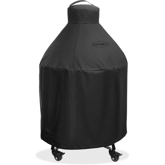 BAN 22-Inch Ceramic Grill Cover - Universal Fit for All Large Kamado Charcoal BBQ Brands - Heavy-Duty, Waterproof, Fade Resistant Fabric (Cover - 31" Dia x 40" H)