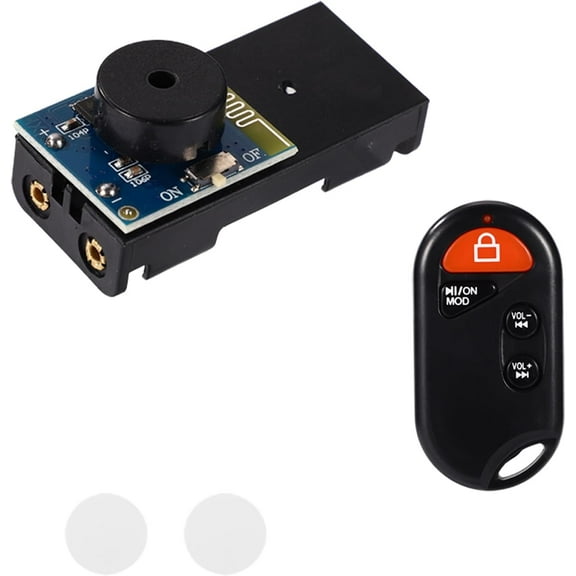 BAN Black Cricket Noise Maker, Beeping Hidden Prank Cricket Noise Maker Machine with Remote Control Sound Loud Funny April Fools Pranks Device for Adult Party Home Office School Car Stuff