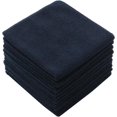 thumbnail image 1 of BAN Microfiber Dish Cloths Fast Drying Kitchen Cleaning Cloth Dish Rags Dust Cloths Ultra Absorbent Lint Free Washcloths 12inch x 12inch 10 Pack (Black), 1 of 15