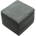 thumbnail image 1 of BAN Microfiber Dish Cloths Ultra Absorbent Kitchen Dish Rags for Washing Dishes Fast Drying Cleaning Cloth 12InchX12Inch 10 Pack Gray, 1 of 15