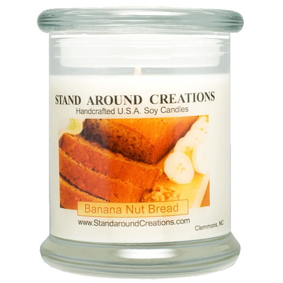 BANANA NUT BREAD STATUS 12-OZ. ALL NATURAL SOY CANDLE