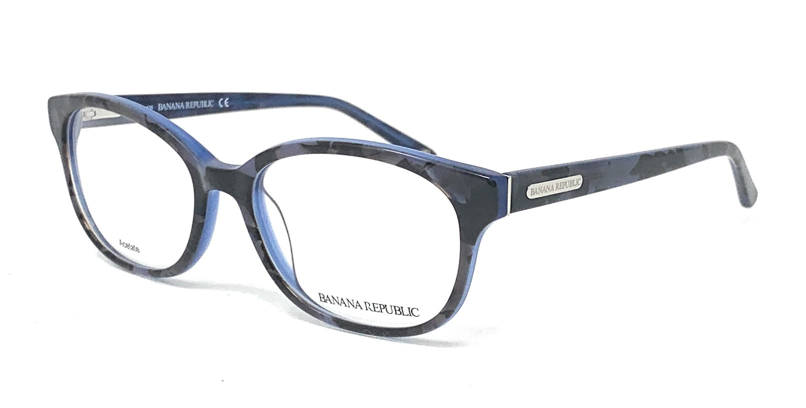 BANANA REPUBLIC Unisex Eyeglasses Kyna JBW Blue Havana 53mm Banana Republic KYNA JBW BLUE HAVANA 53-17-135 FLEX HINGES  main image 4