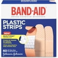 thumbnail image 1 of BAND-AID Plastic Strips All One Size 60 Each, 1 of 2