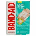 thumbnail image 1 of BAND-AID Skin-Flex Adhesive Bandages, Assorted Sizes 20 ea (Pack of 4), 1 of 2