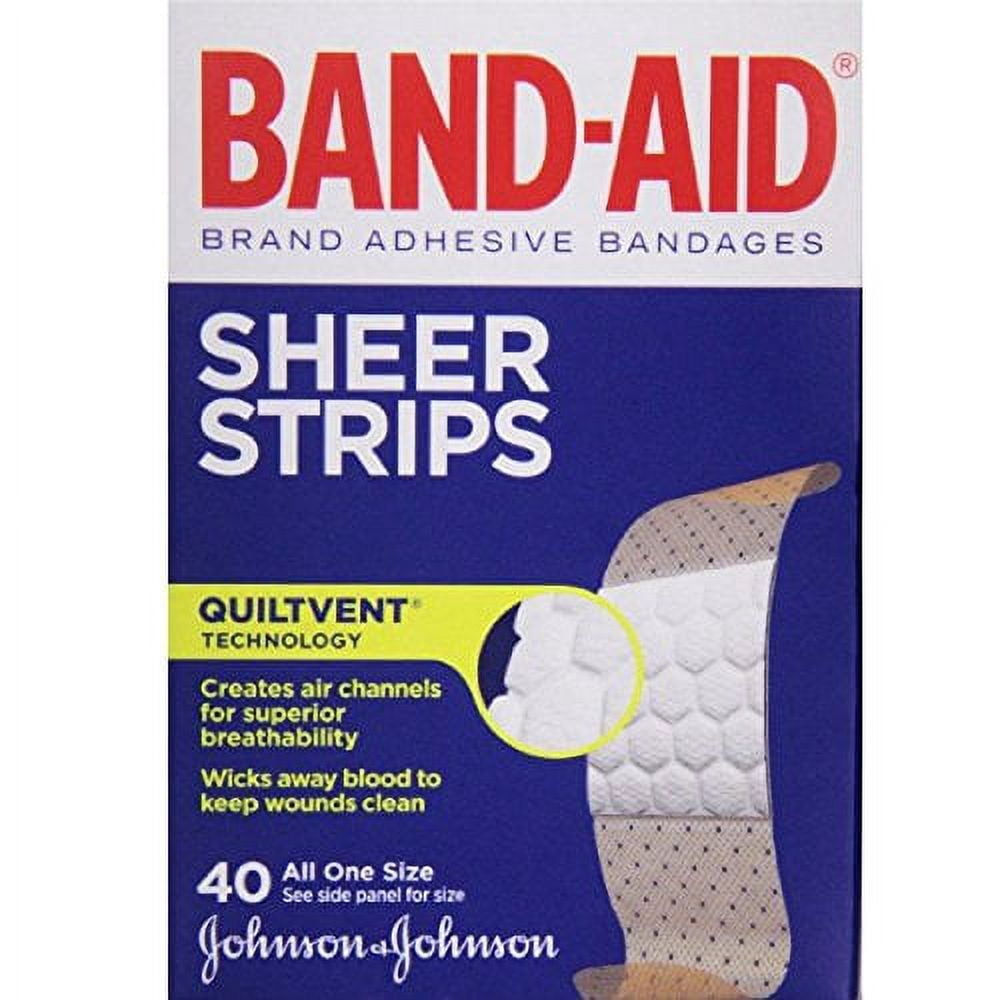 BAND-AID Tru Stay Lightweight protection Adhesive Bandages (Pack of 4)