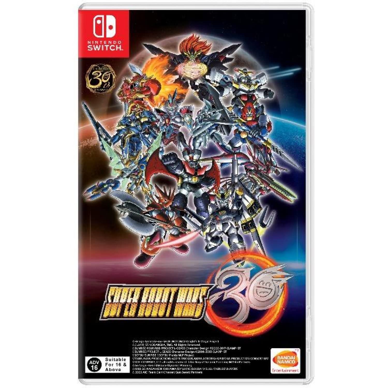 BANDAI NAMCO Entertainment Super Robot Wars 30 (English) Nintendo