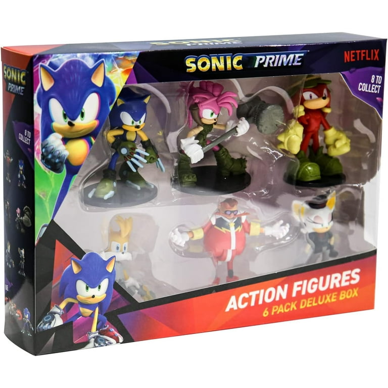 BANDAI Sonic Prime Action 6 Figures Pack - Set 2 - Walmart.com