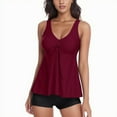 BANDEAU TANKINI SWIMSUITS for WOMEN SWIMSUITTOPS for WOMEN 2025 WOMENS