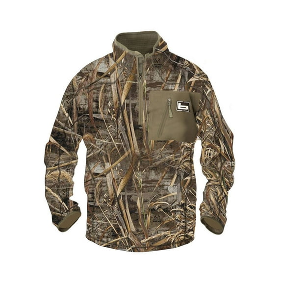 BANDED 1/4 Zip Mid Layer Pullover, Color: MAX5, Size: 3XL (445)