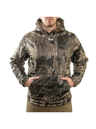 Banded camo pullover on sale
