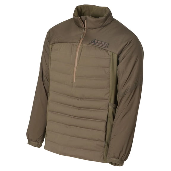 Banded Aspire Ignite Mid-Layer Primaloft Pullover Crocodile in size XL