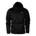thumbnail image 1 of BANDED Fanatech Softshell 1/2 Zip Hoodie, Color: Black, Size: M, 1 of 4