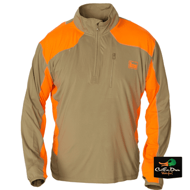 BANDED GEAR UPLAND TECH STALKER QUARTER ZIP PULLOVER - BLAZE