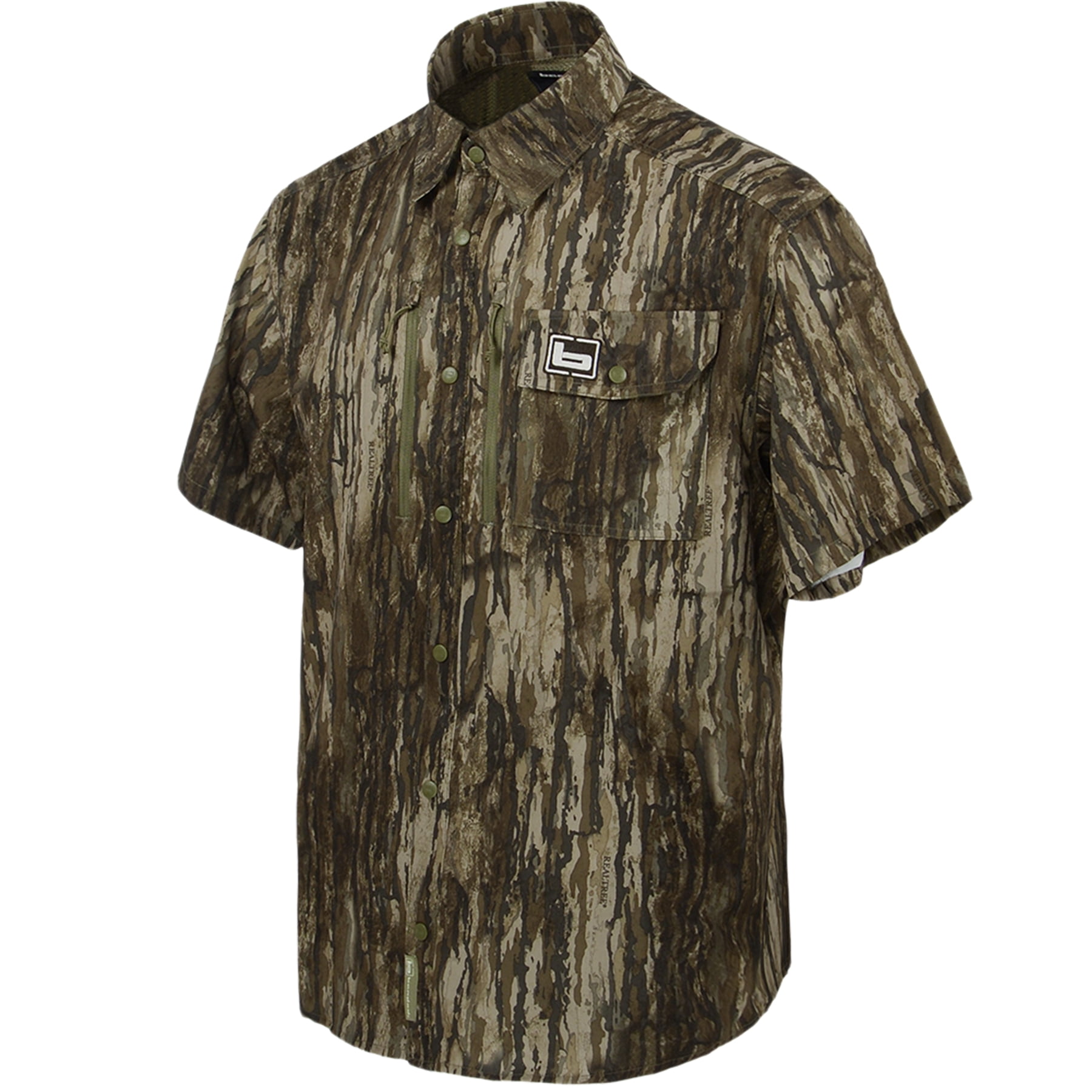 BANDED Men's Badlander Lightweight Short Sleeve Hunting Shirt, Color ...