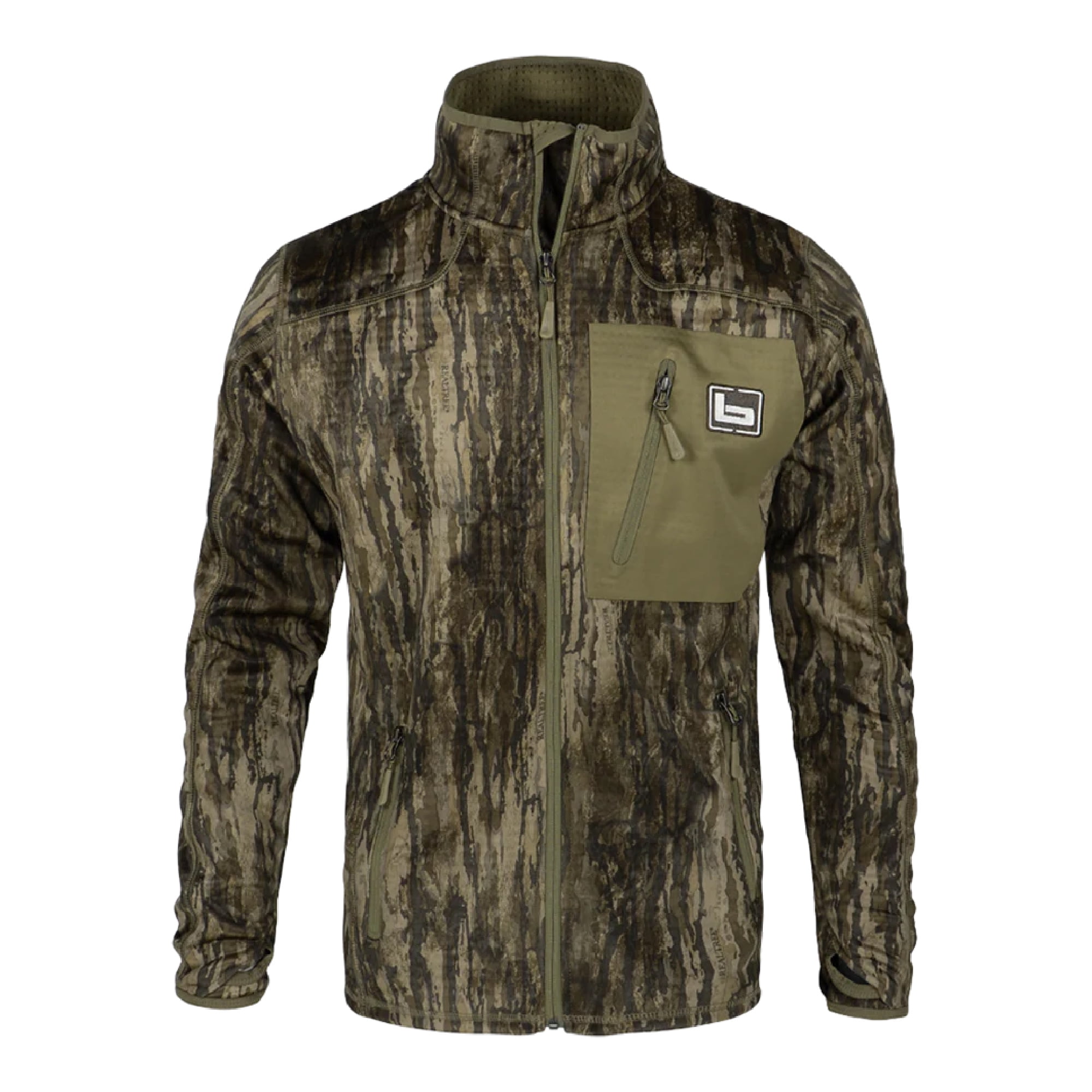 BANDED Men's Mid-Layer Fleece Jacket, Color: Legacy, Size: M (B1010008 ...