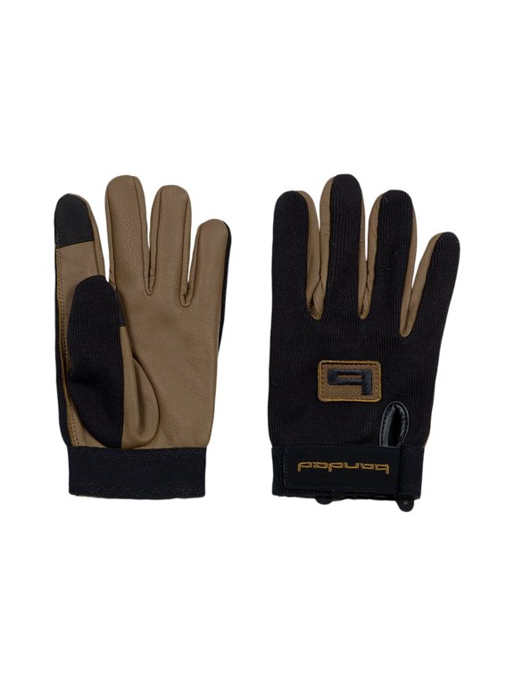 Men's Scattergun Trigger Glove, Color: Black/Brown, Size: XL