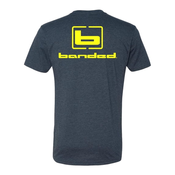 Banded Banded Signature Logo T-Shirt Navy in size 3X-Large
