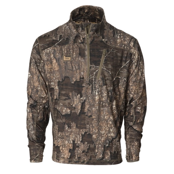 Banded Tec Stalker Upland 1/4 Zip Pullover Timber in size 2X-Large