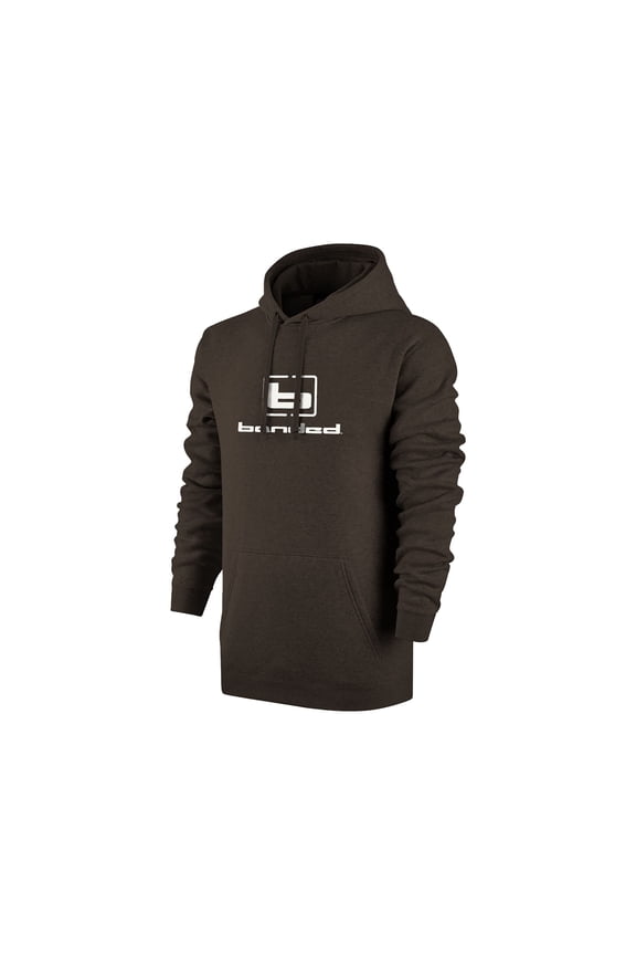 Men's Logo Hoodie Brown Medium