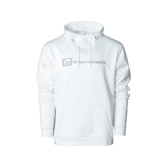 Banded Men's Logo Hoodie White 2XL