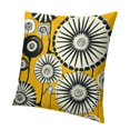 thumbnail image 1 of BANET Abstract Cartoon Flower , Decorative Cushion Cover (Cartoon Flower) White, 1 of 5