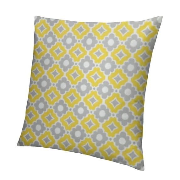 BANET  Abstract Throw Pillow Cushion Cover, Trippy Geometric Forms on Pastel Soft Color Tones Modern Minimalist Artwork, Decorative Square Accent Pillow Case 12x12in