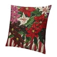 thumbnail image 1 of BANET American Flag Throw Pillow Covers USA Flag Flower Vase Home Decorative Pillow Cover Cushion Case White, 1 of 5