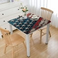 thumbnail image 1 of BANET American Star Stripe Tablecloths USA Flag Table Linen Cloth Cover Mat Polyester for Dinner Party Holiday Home Decor, 1 of 7